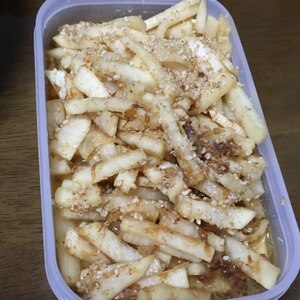 大根サラダ☆ごま味噌ドレッシング